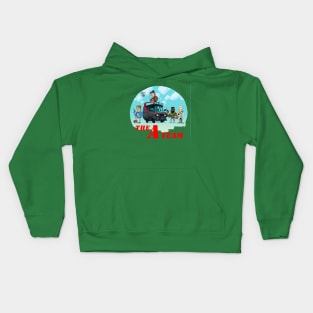 A-Team cartoon Kids Hoodie